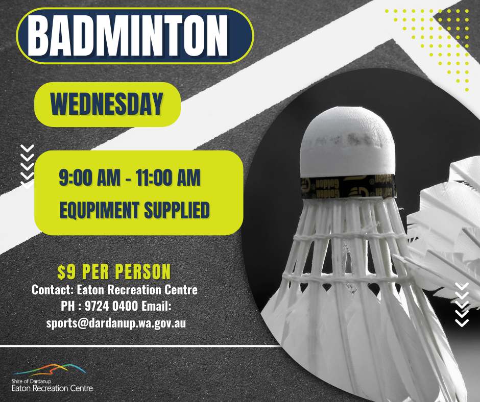 Eaton Recreation Centre - Badminton